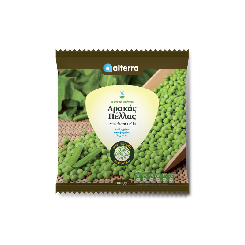 Erbsen 1kg tiefgekuehlt - frozen