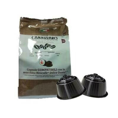 ​CANNIZZARO capsule Dolce Gusto - Box 128Pz