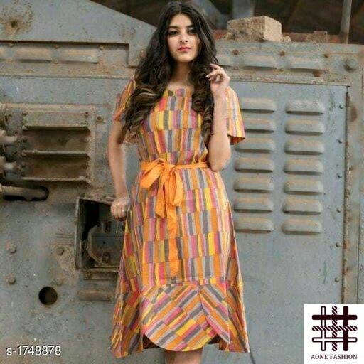 Mahira Attractive Cotton Printed Dresses