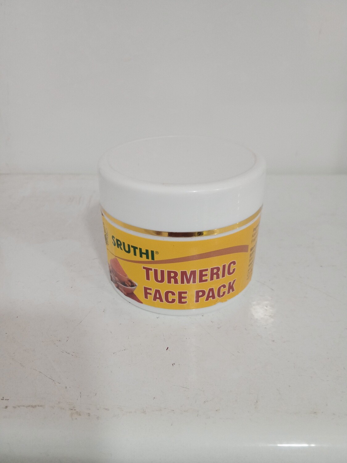 Turmeric face pack
