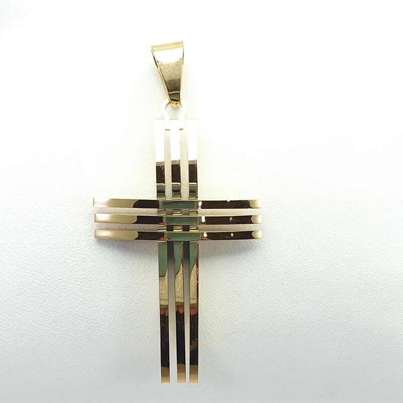 Gold tone Cross