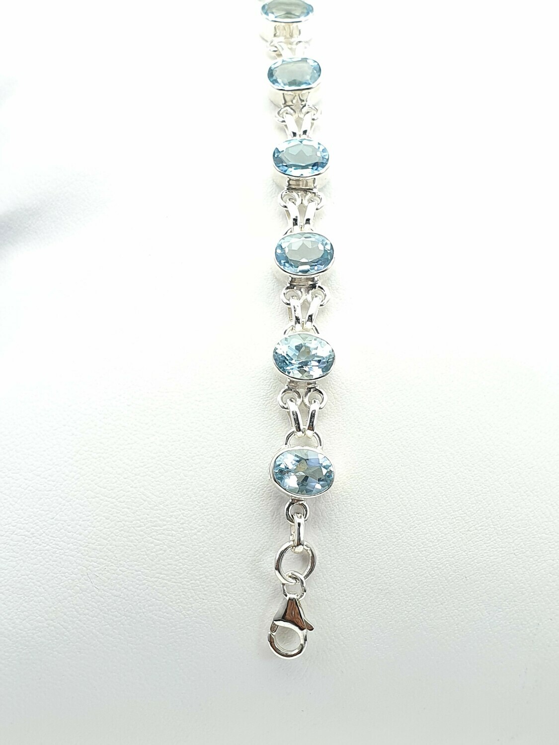 Topaz and Silver bracelet