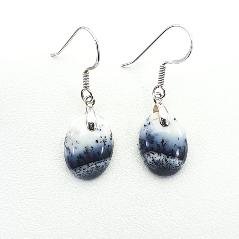 Dendritic Opalite Earrings