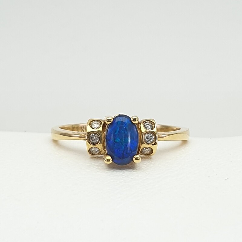 Ring, Opal, Gold