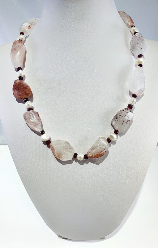 Strawberry Quartz Necklace