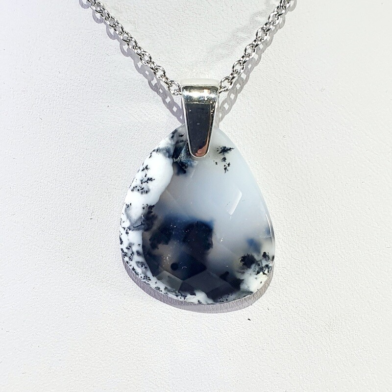 Dendritic Opalite pendant