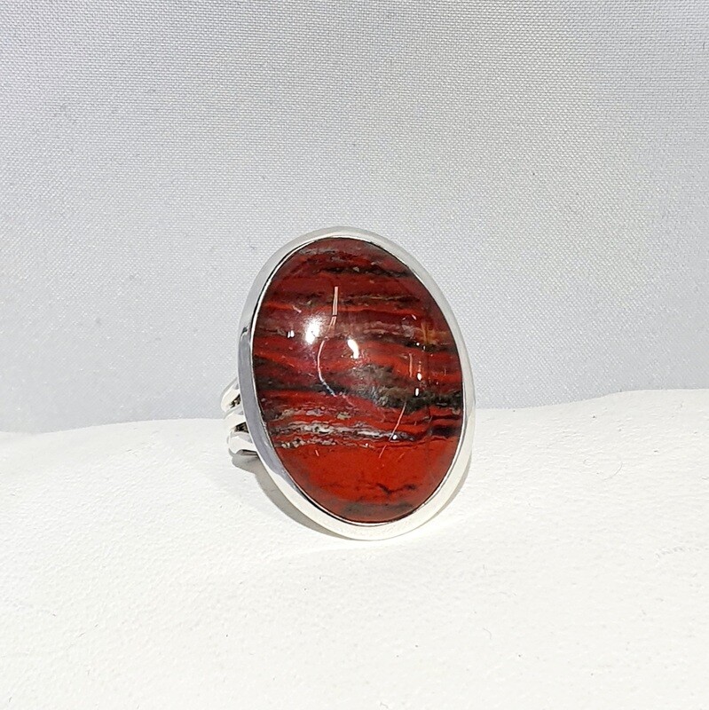 Snake Skin Jasper ring