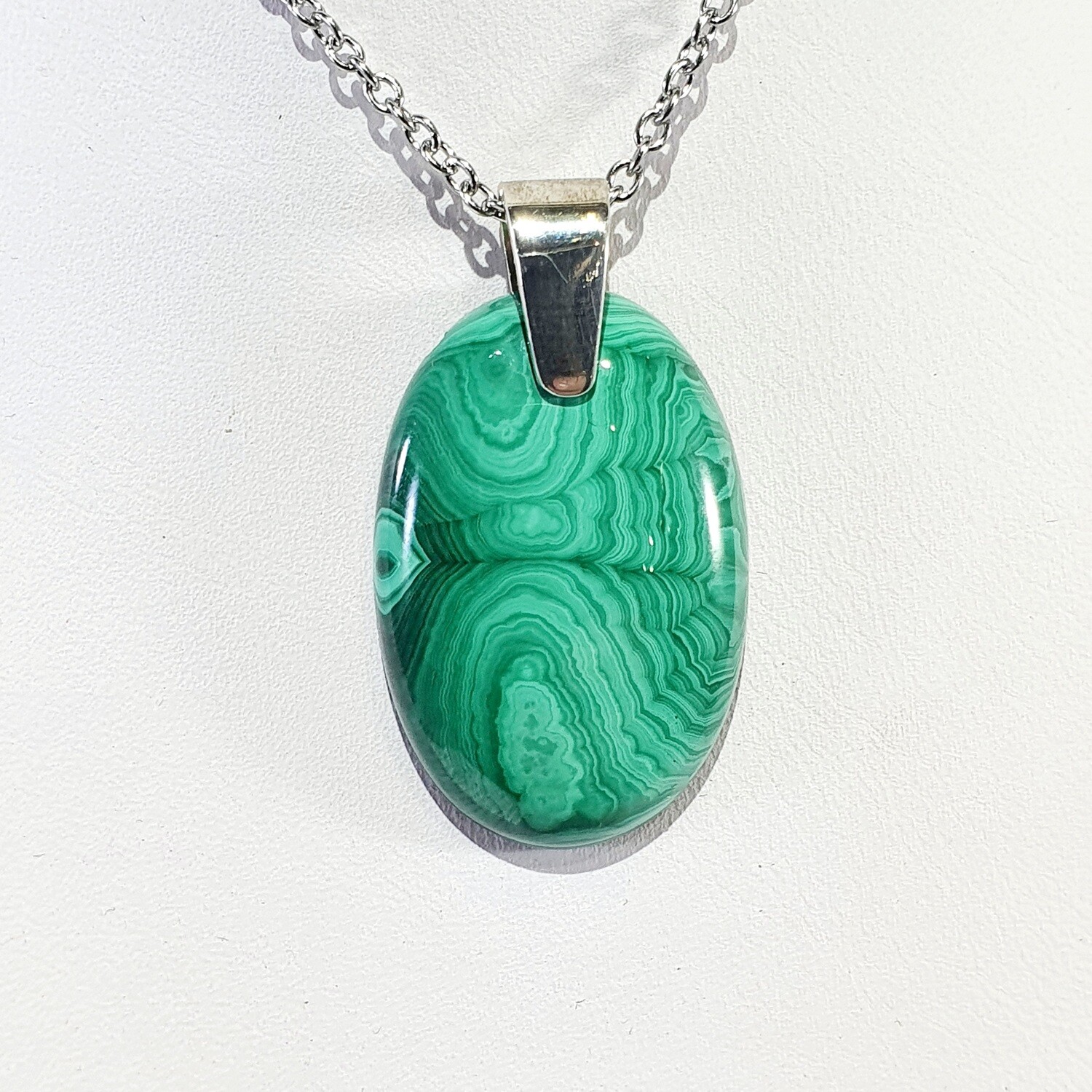 Malachite pendant Malachite pendant
