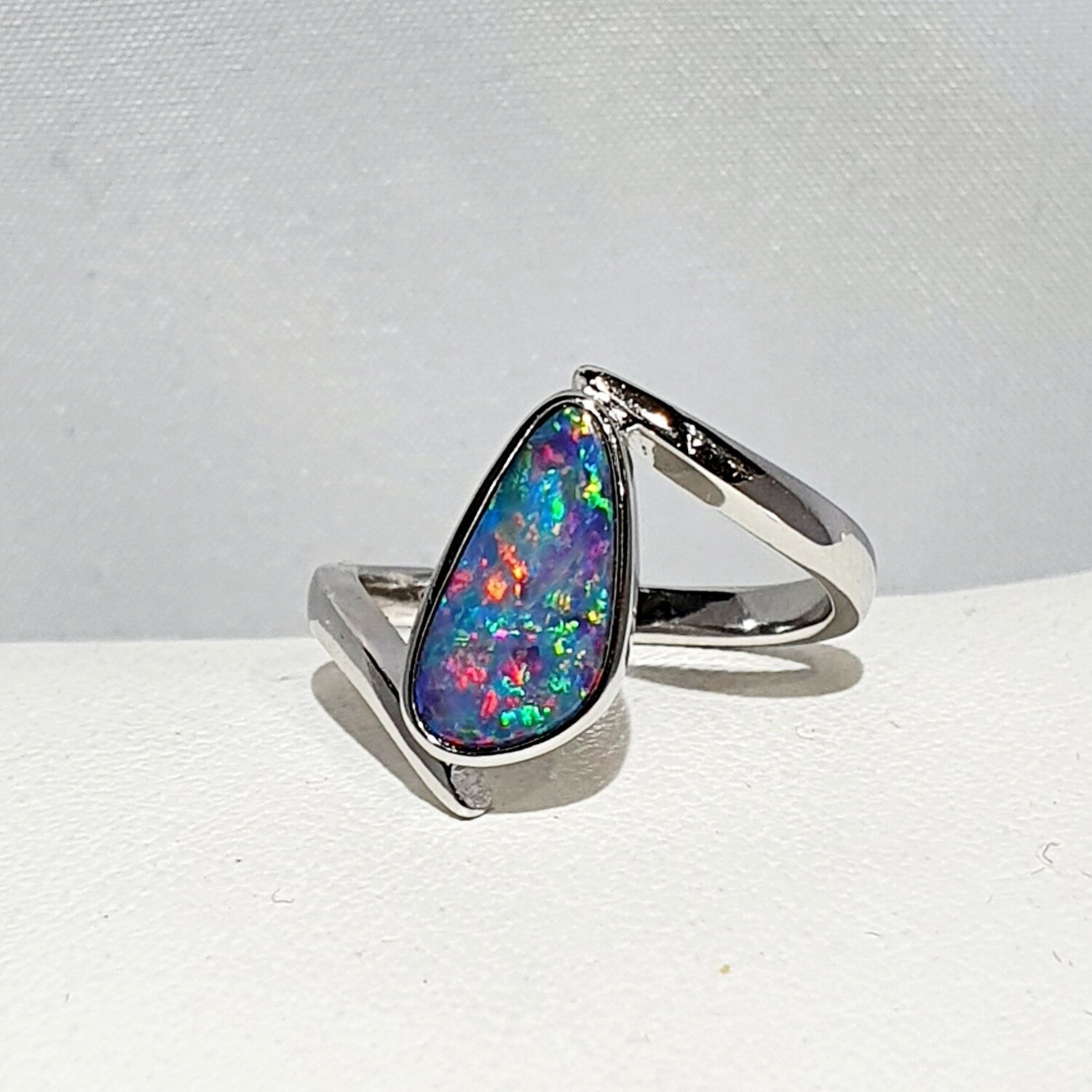 Black Opal Ring Black Opal Ring