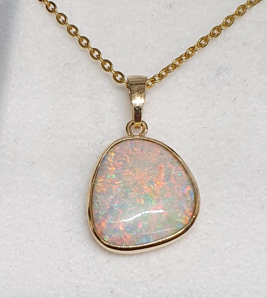 White Opal Pendant White Opal Pendant