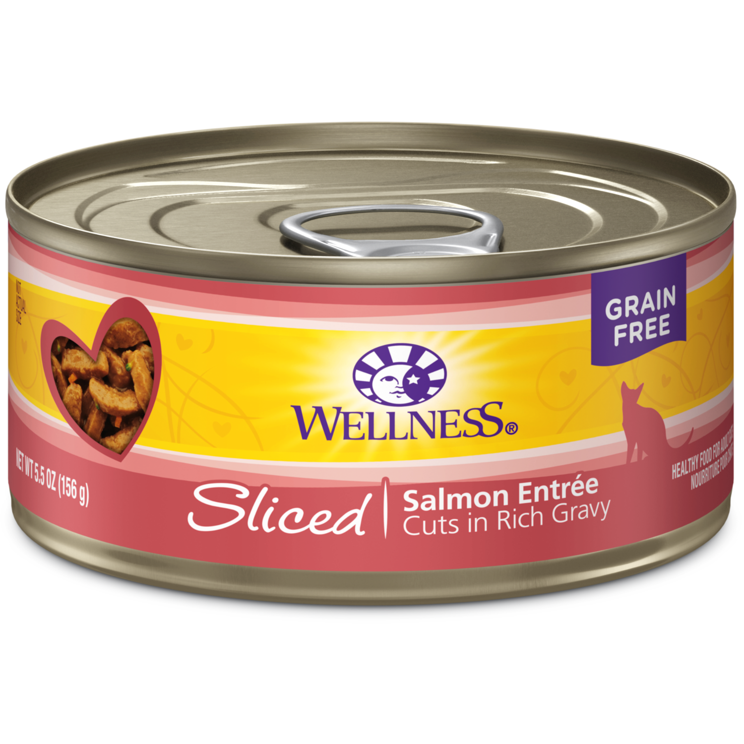 Wellness Cat Sliced Salmon