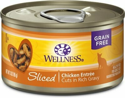 Wellness Cat Sliced Chicken