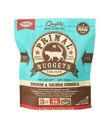 Primal Cat Frozen Nugget Chicken &amp; Salmon