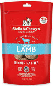 Stella &amp; Chewy&#39;s Dog Freeze-Dried Dinner Pattie Lamb