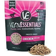 Vital Essentials Dog Freeze-Dried Chicken Mini Nibs