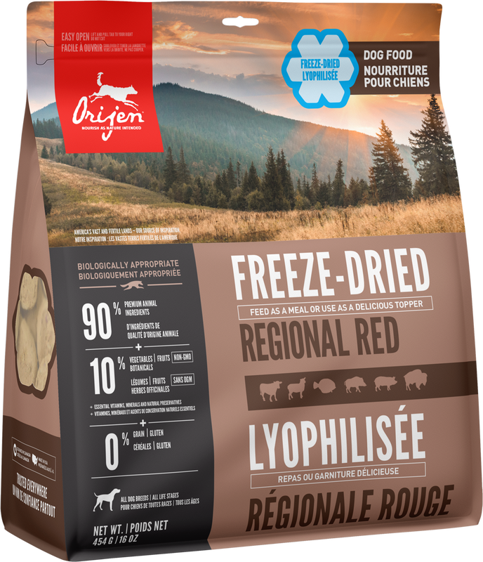 Orijen Dog Freeze-Dried Regional Red