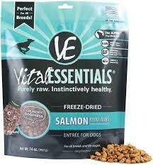 Vital Essentials Dog Freeze-Dried Mini Nibs Salmon