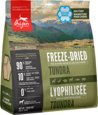 Orijen Dog Freeze-Dried Food Tundra