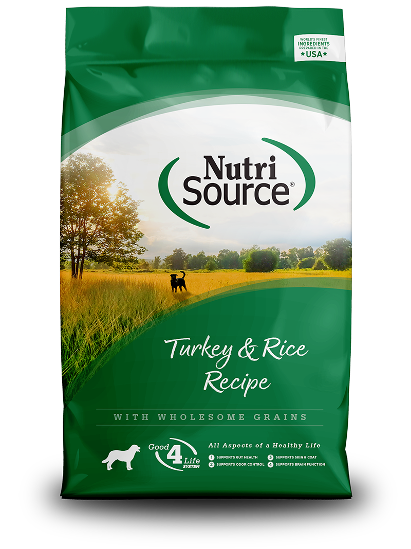 NutriSource Adult Turkey and Rice Dog Food