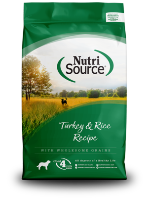 NutriSource Adult Turkey and Rice Dog Food