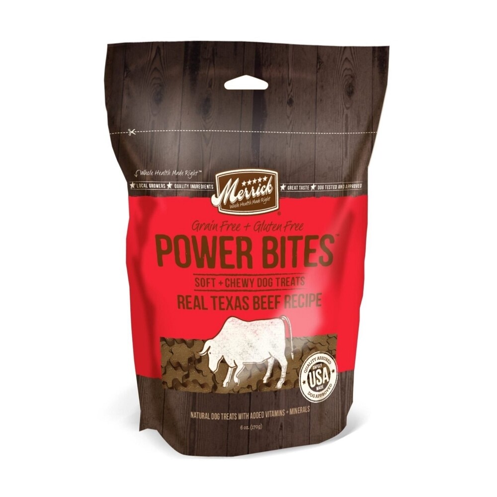 Merrick Power Bites Real Beef Recipe
