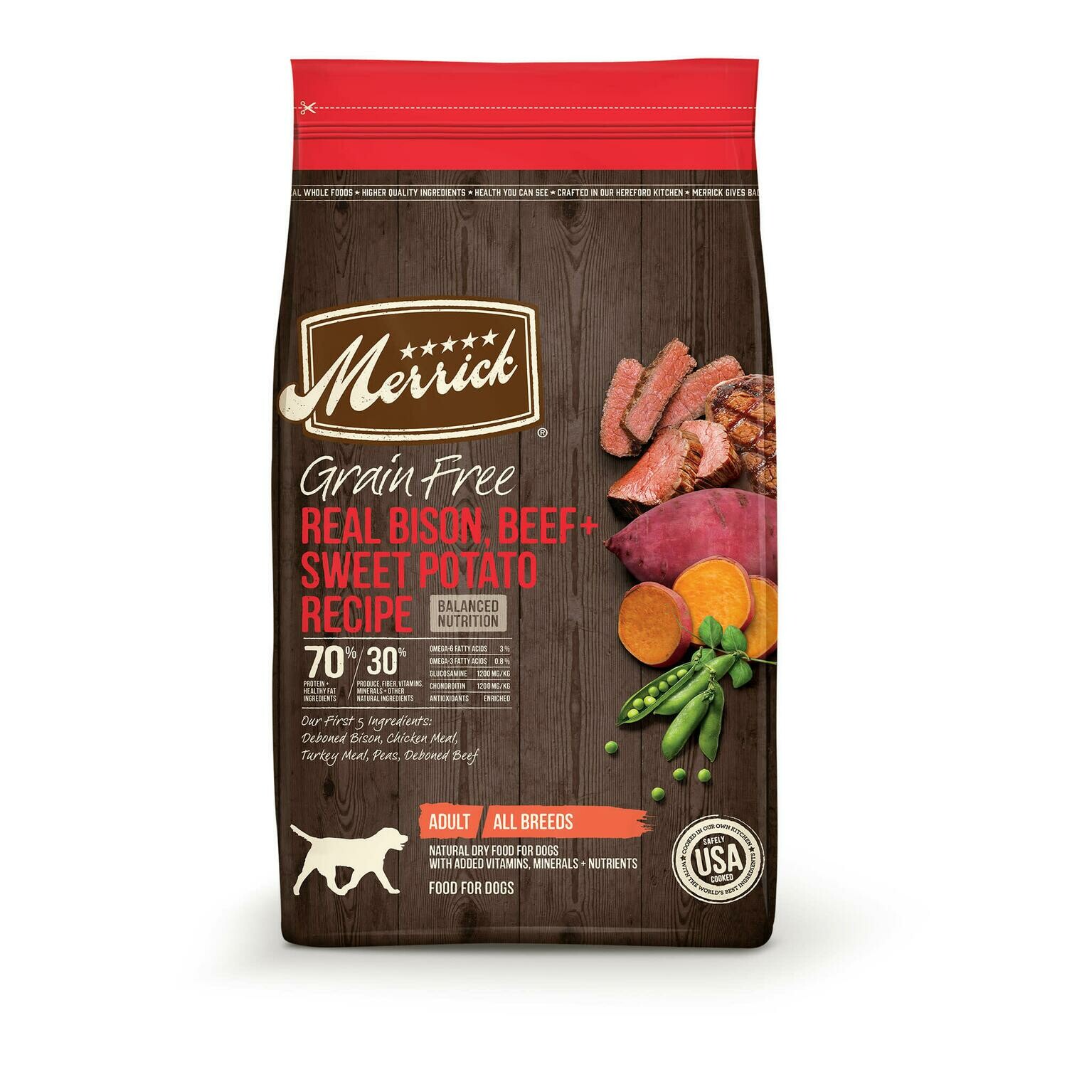 Merrick Grain Free Bison / Beef / Sweet Potato Recipe