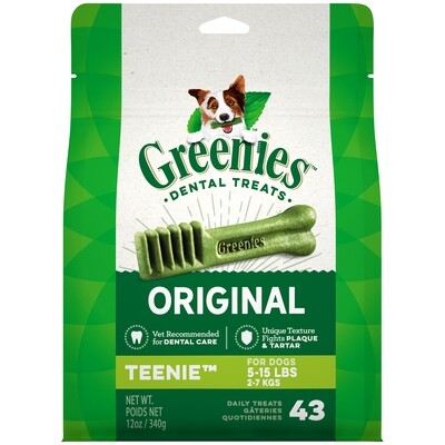 Greenies Treat Pack 12 oz. Teenie 43 Count