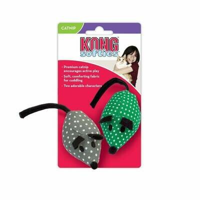 Kong Catnip Mice Cat Toy 2-Pack