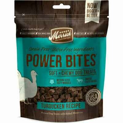 Merrick Power Bites Turducken 6oz