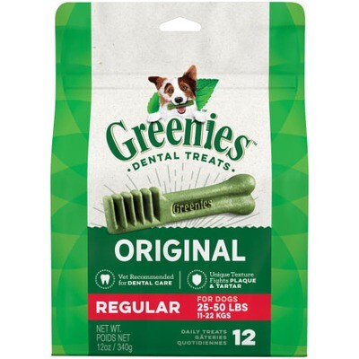 Greenies Treat Pack 12 oz. Regular 12 Count
