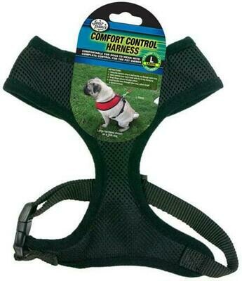 Four Paws Comfort Control Harness Large Black