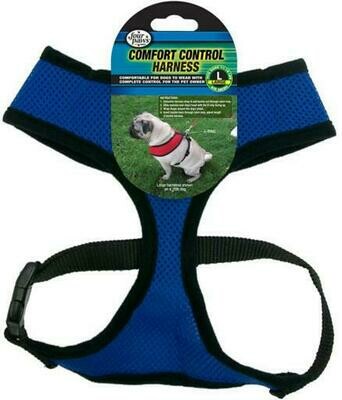 Four Paws Comfort Control Harness Large Blue