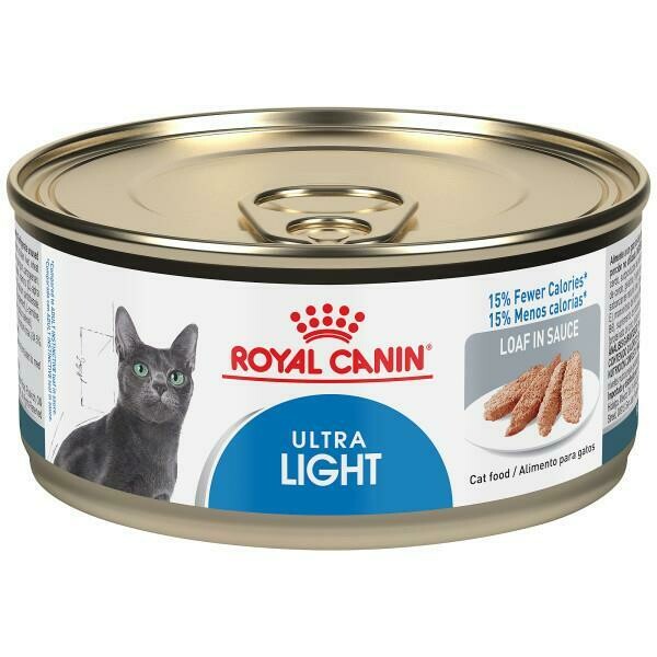 Royal Canin Feline Care Nutrition Ultra Light Loaf In Sauce Cat Food 5.8 oz