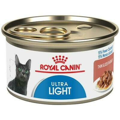 Royal Canin Feline Care Nutrition Ultra Light Thin Slices In Gravy Cat 3 oz