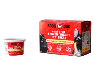Boss Dog Frozen Yogurt Cheddar & Bacon