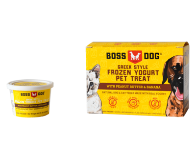 Boss Dog Frozen Yogurt Peanut Butter & Banana