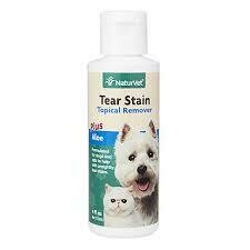 NaturVet Tear Stain Topical Remover 4 oz