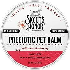 Skout&#39;s Honor Prebiotic Dog &amp; Cat Balm 2-oz jar
