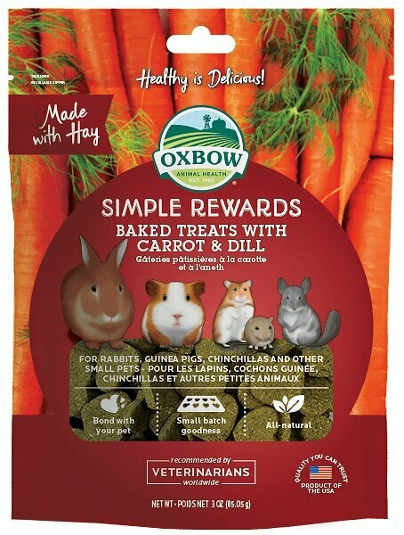Oxbow Simple.Reward Carrot/Dill 3Oz