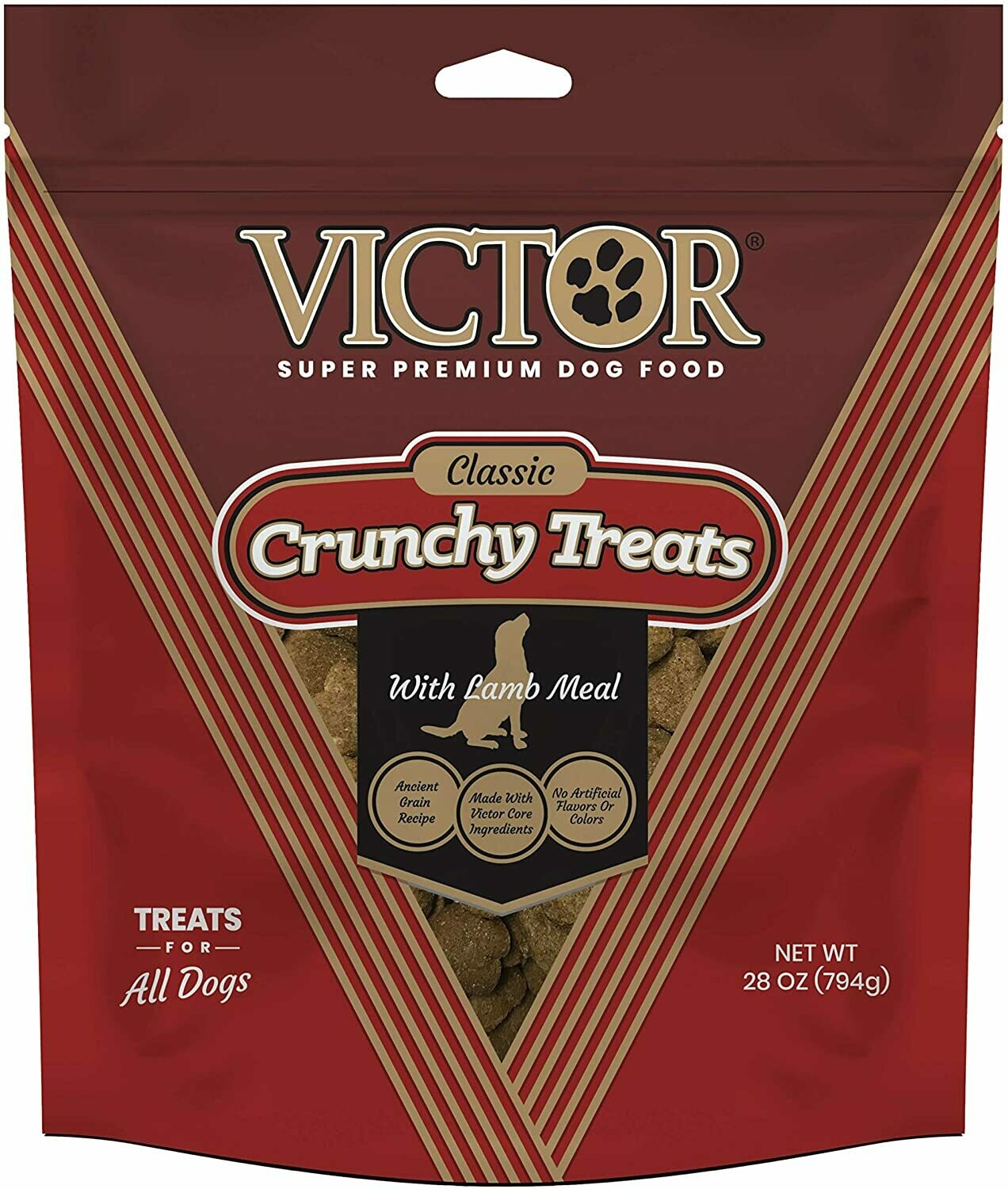 VICTOR Crunchy Treats Lamb Meal Dog Treats