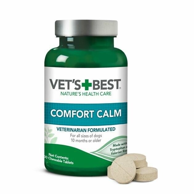 Vet&#39;s Best Comfort Calm Dog Supplement, 30 count