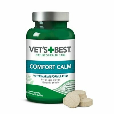 Vet's Best Comfort Calm Dog Supplement, 30 count