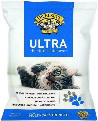 Dr. Elsey's Precious Cat Ultra Premium Clumping Cat Litter 18lbs