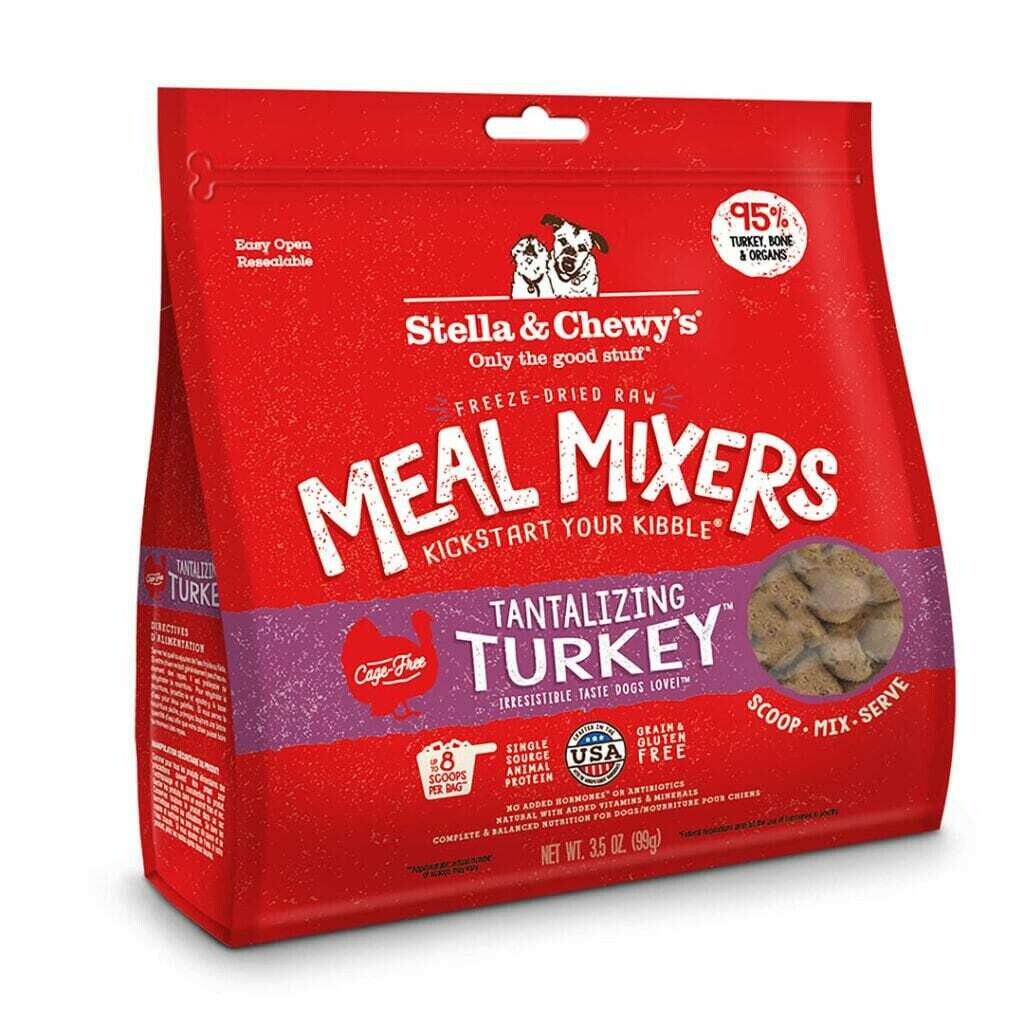 Stella &amp; Chewy&#39;s Dog Freeze-Dried Turkey Mixers