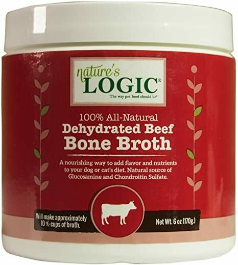 Nature's Logic Dog Dehydrated Beef Bone Broth 6oz