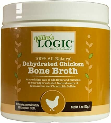 Nature's Logic Dog Dehydrated Chicken Bone Broth 6oz