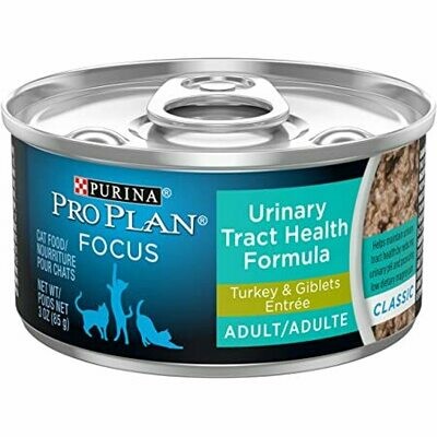 Purina Pro Plan Classic Grain Free Turkey And Giblets Pate Cat 3 oz