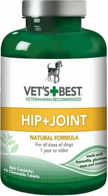 VET&#39;S BEST Level 1 First Step Hip + Joint Dog Supplement