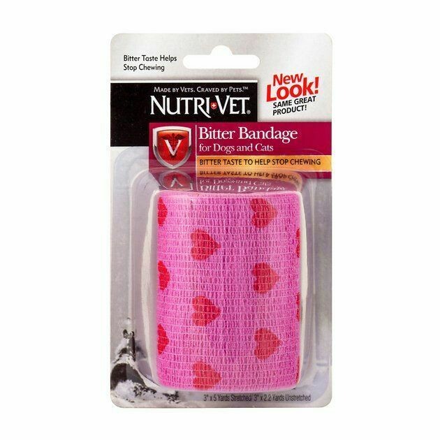 Nutri-Vet 2&quot; Bitter Bandage Dog 1 ct