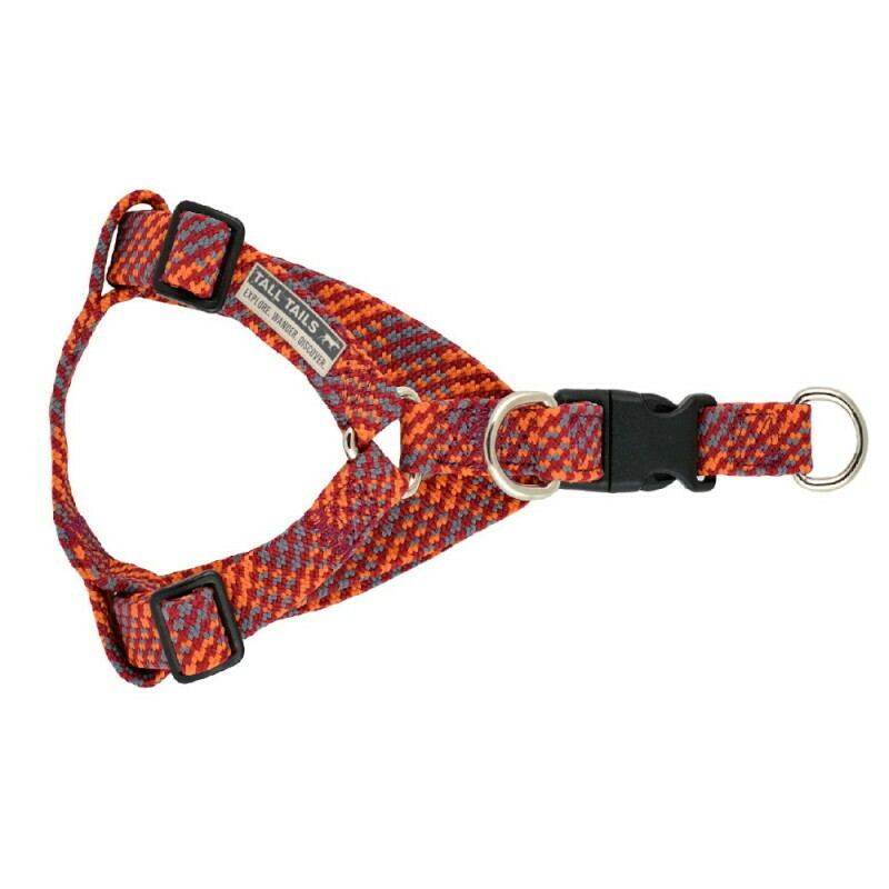 Tall Tails Dog Braided Harness Multi Small